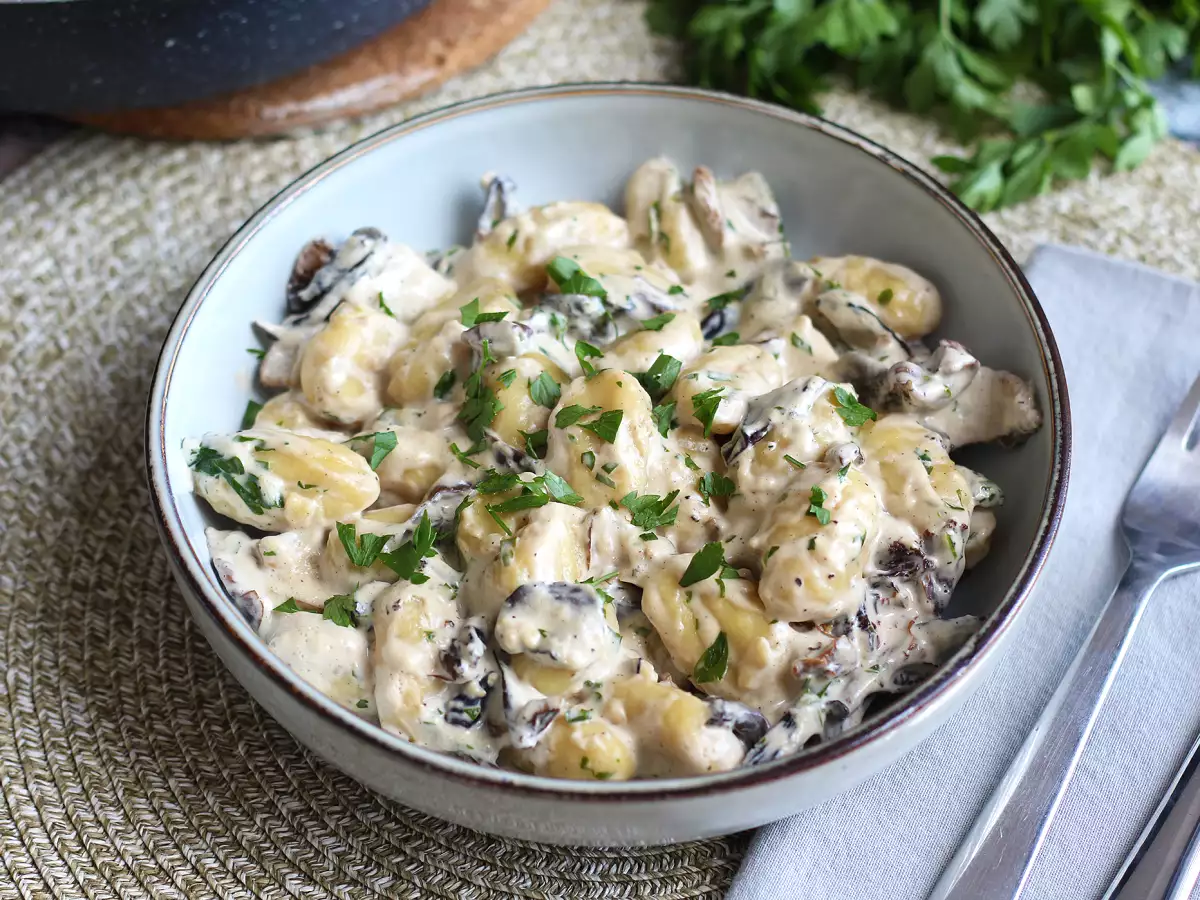 Gnocchi met paddenstoelen: een lekker en makkelijk hoofdgerecht