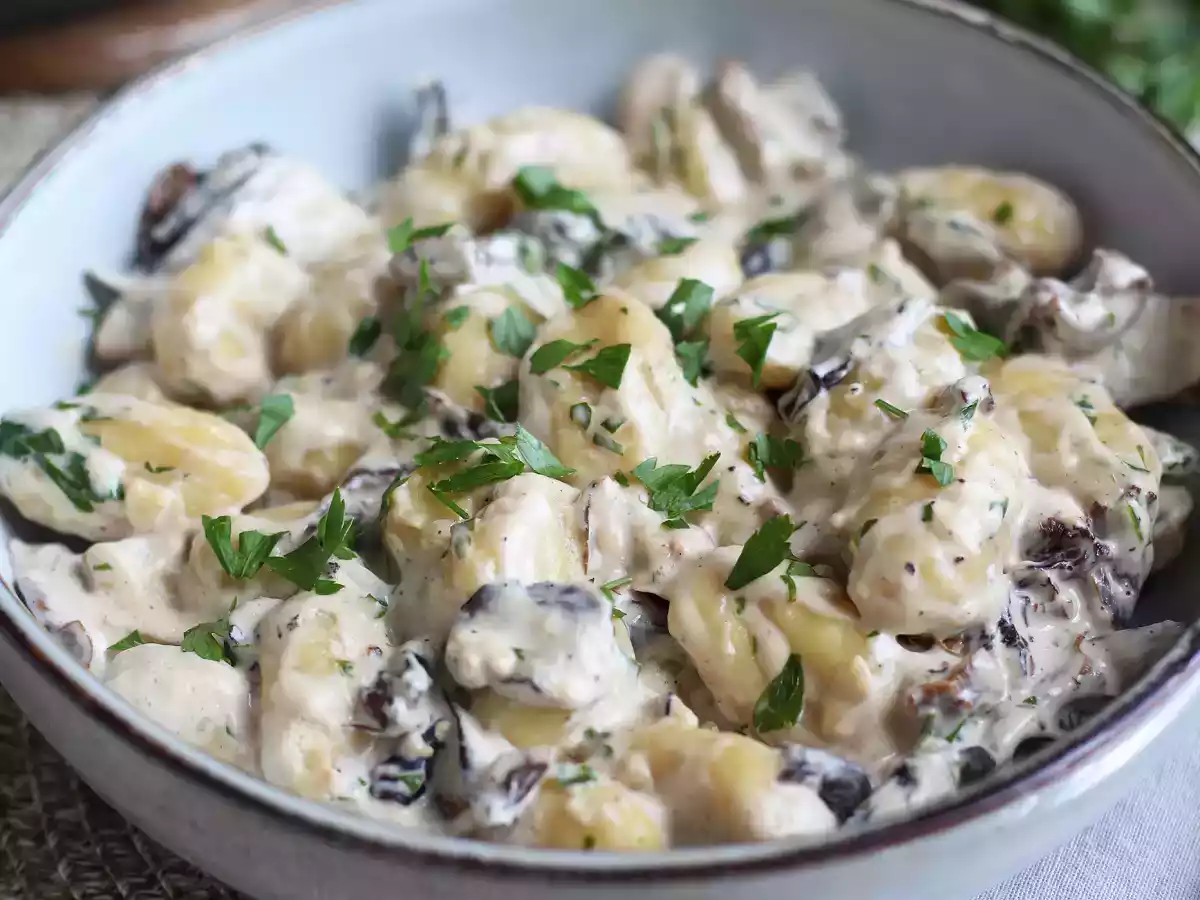 Gnocchi met paddenstoelen, een lekker en makkelijk voorgerecht - foto 2