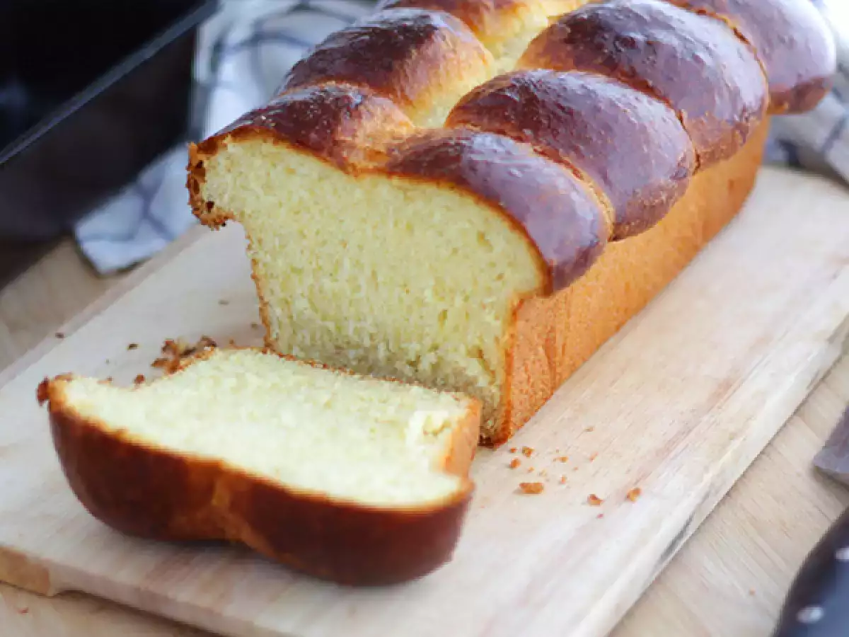 Goudbruine en luchtige brioche - foto 3