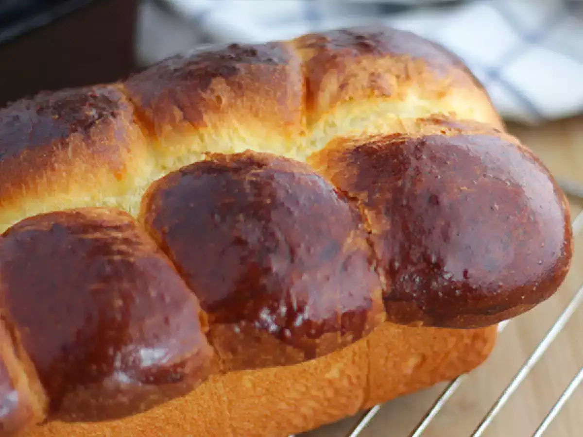Goudbruine en luchtige brioche - foto 4