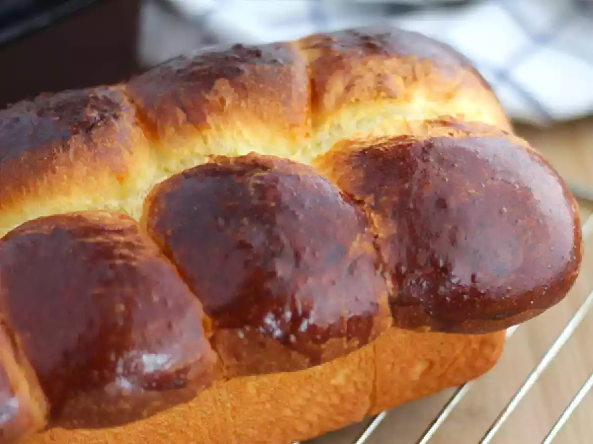 Goudkleurige en luchtige brioche - foto 4