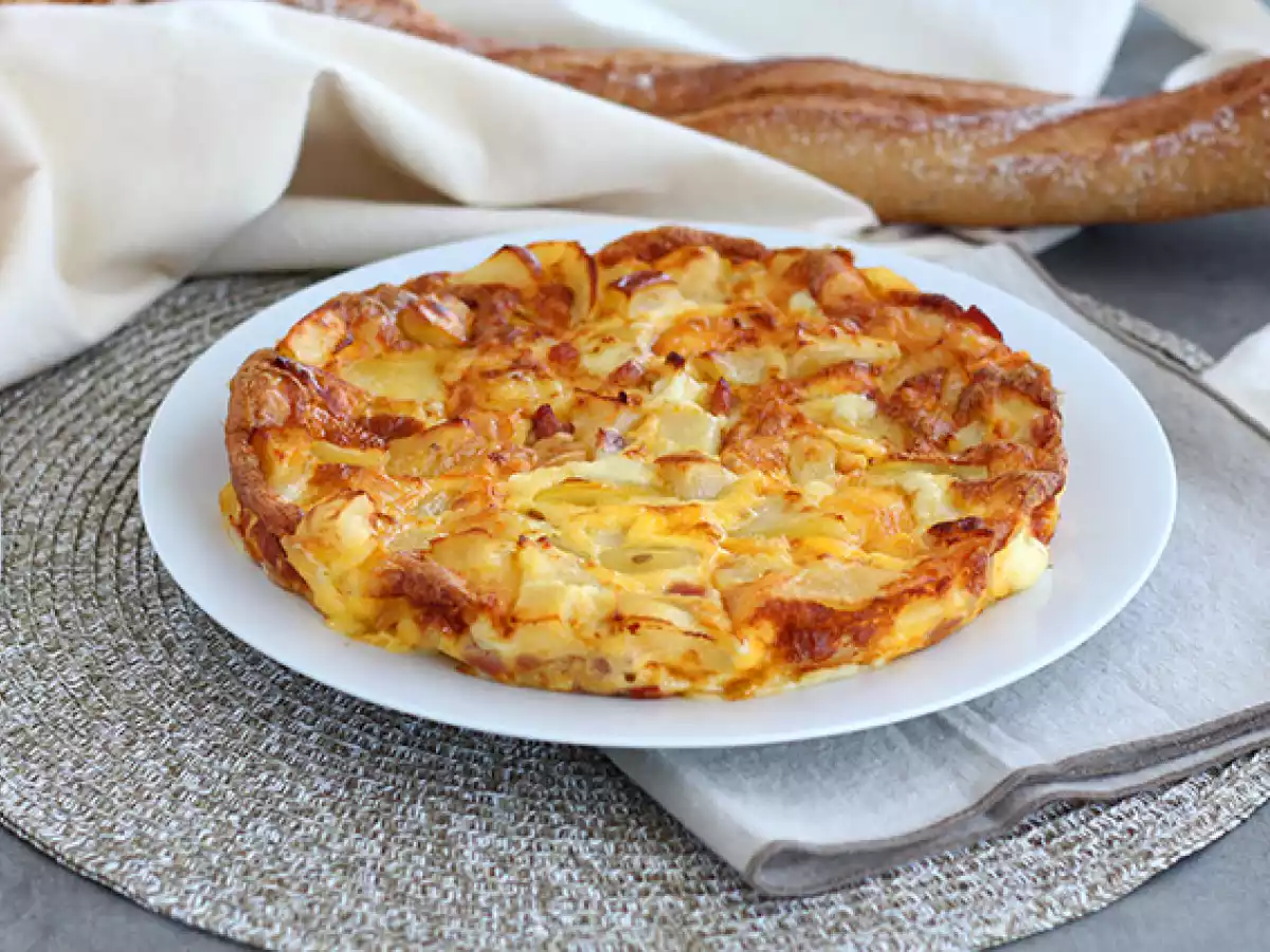 Gourmet tortilla met raclette