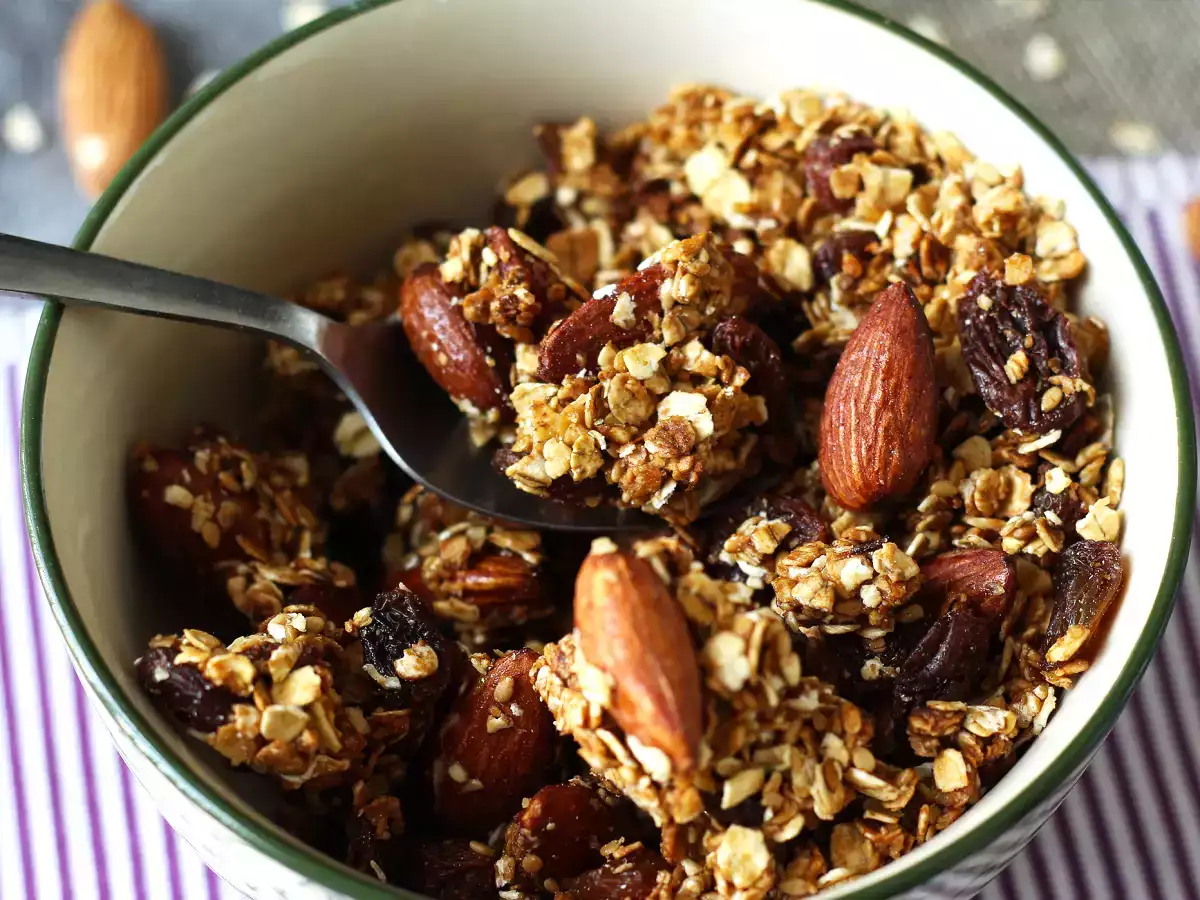 Granola express met airfryer, voor een knapperig ontbijt