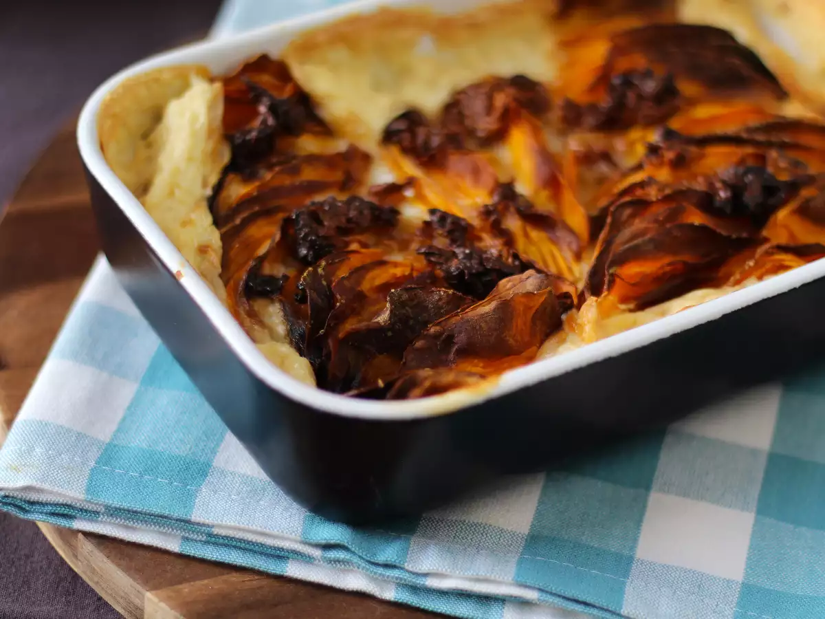 Gratin van flespompoen uit de Air Fryer in dauphinois-stijl - foto 2