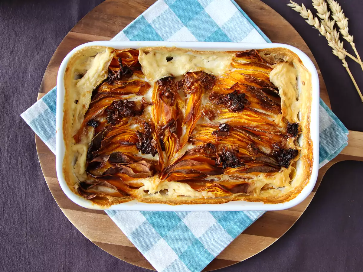 Gratin van flespompoen uit de Air Fryer in dauphinois-stijl - foto 4