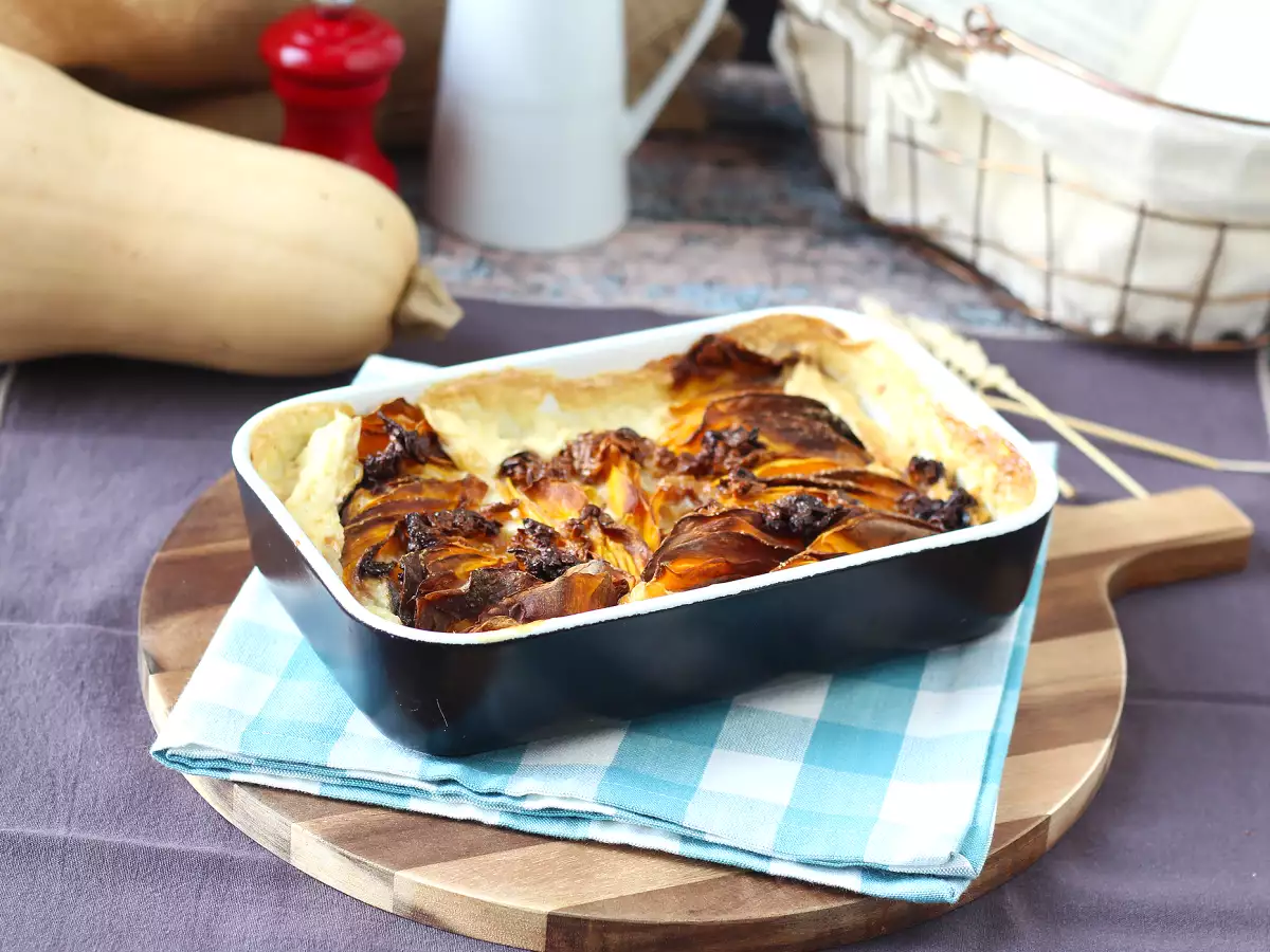 Gratin van flespompoen uit de Air Fryer in dauphinois-stijl - foto 5