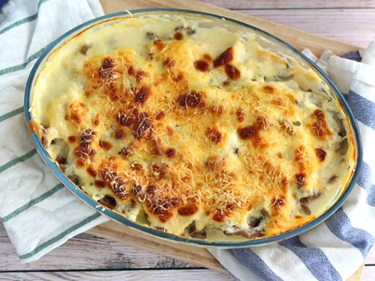 Gratin van vis, een eenvoudige en makkelijke recept - foto 3