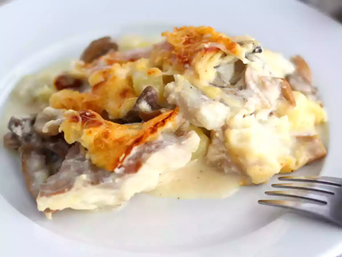 Gratin van vis, een eenvoudige en makkelijke recept - foto 5