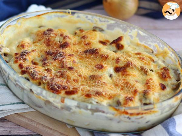 Gratin van vis, een eenvoudige en makkelijke recept