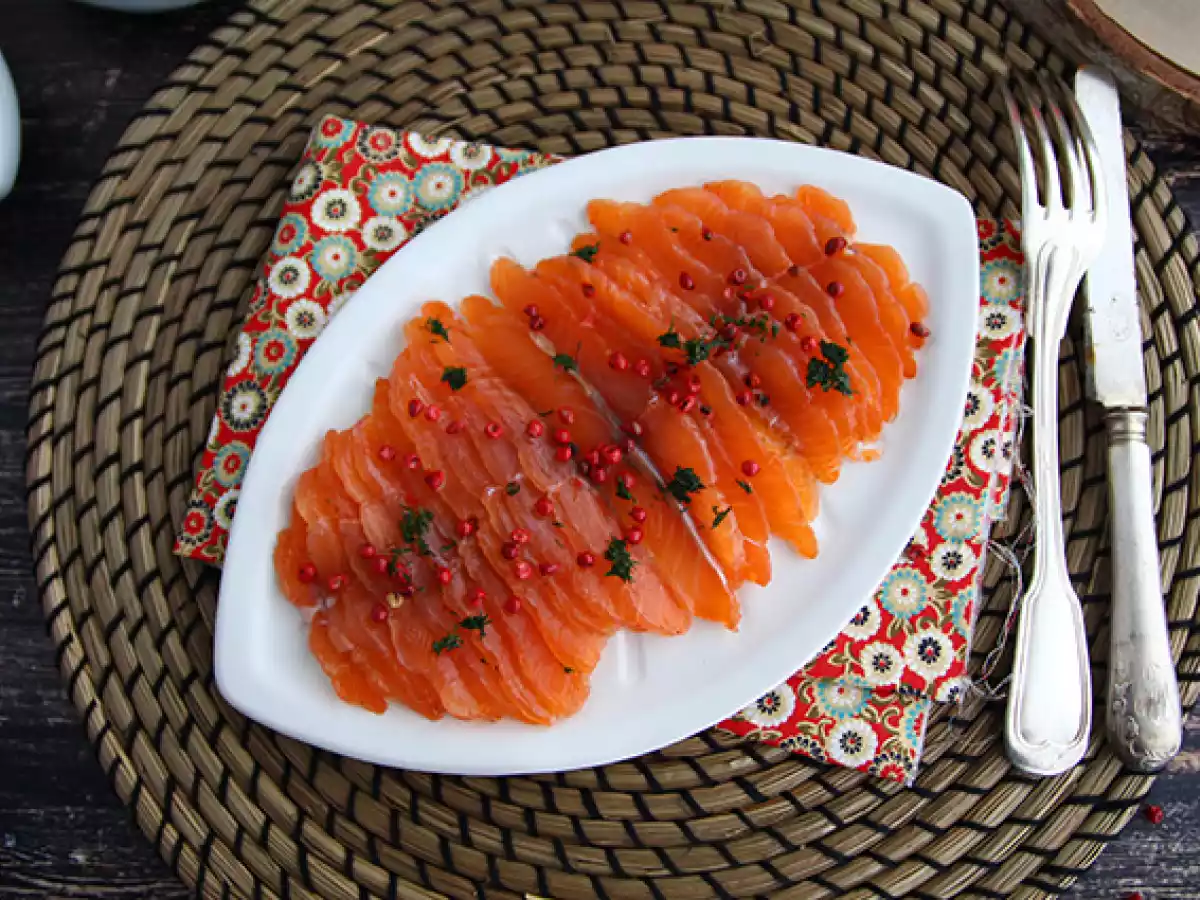 Gravlax, gemarineerde zalm op Zweedse wijze - foto 3