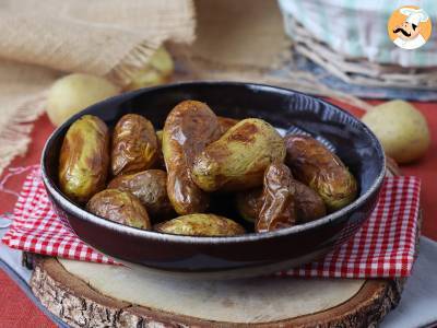 Grenaille aardappelen in de friteuse