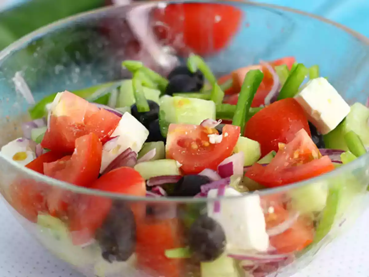 Griekse salade of horiatiki - foto 3
