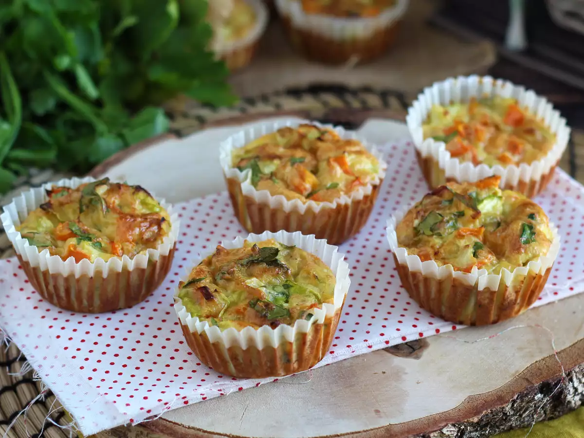 Groentemuffins: de perfecte manier om kinderen groenten te laten eten - foto 4