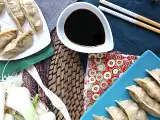 Gyoza's met kip, wortel en champignons, foto 2