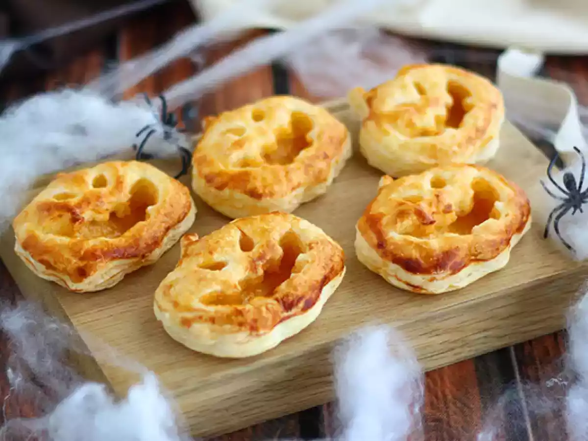 Halloween bladerdeeggebakjes - foto 4
