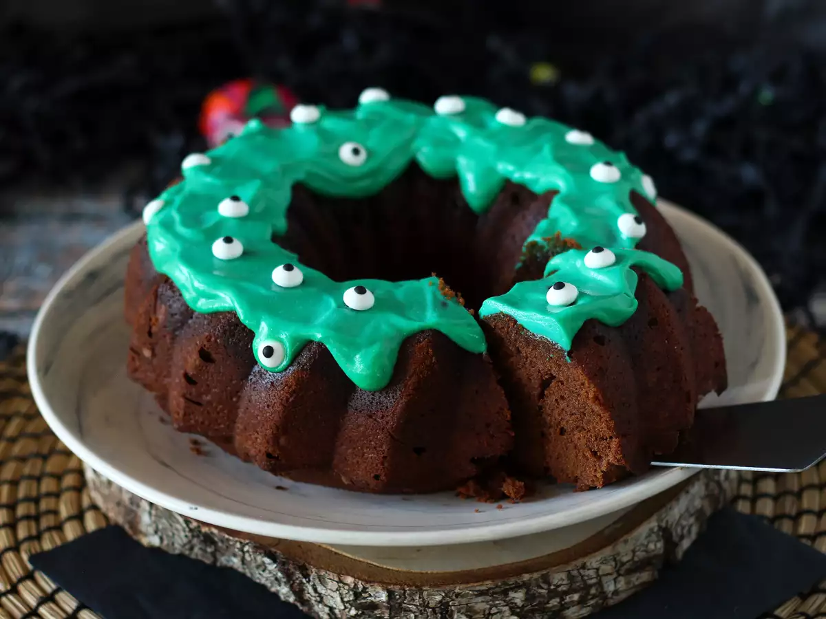 Halloween-bundtcake: de verrukkelijke chocoladetulband