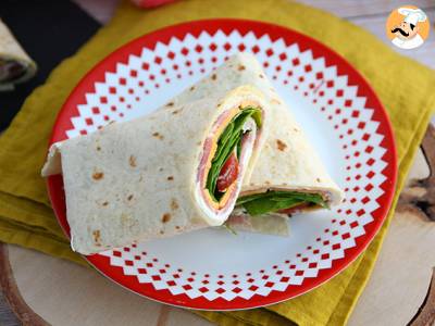 Ham en Cheddar Spinazie Wraps - foto 2