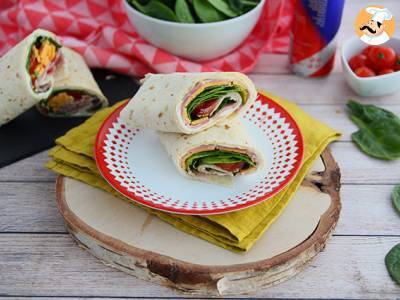 Ham en Cheddar Spinazie Wraps - foto 4