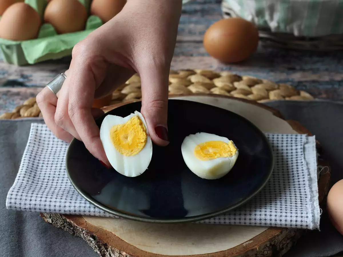 Hardgekookte eieren in de airfryer - foto 3