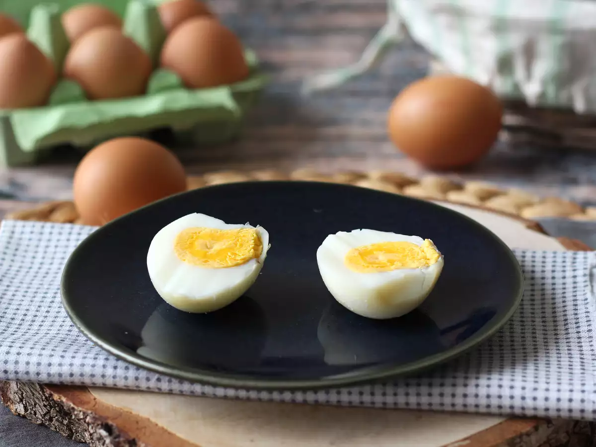 Hardgekookte eieren in de airfryer - foto 5