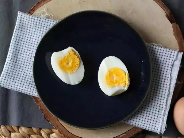 Recept Hardgekookte eieren in de airfryer