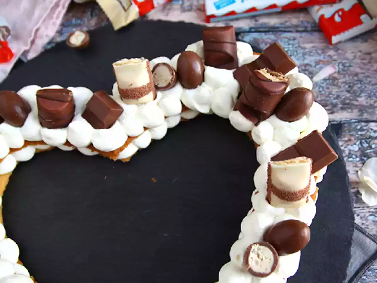Hart taart au Kinder - Hart taart voor Valentijn - foto 3