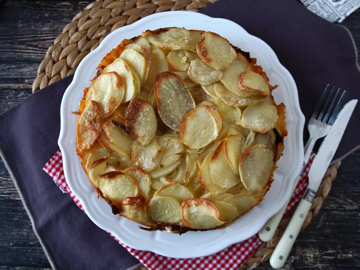 Hartige aardappeltaart met raclettekaas - foto 4