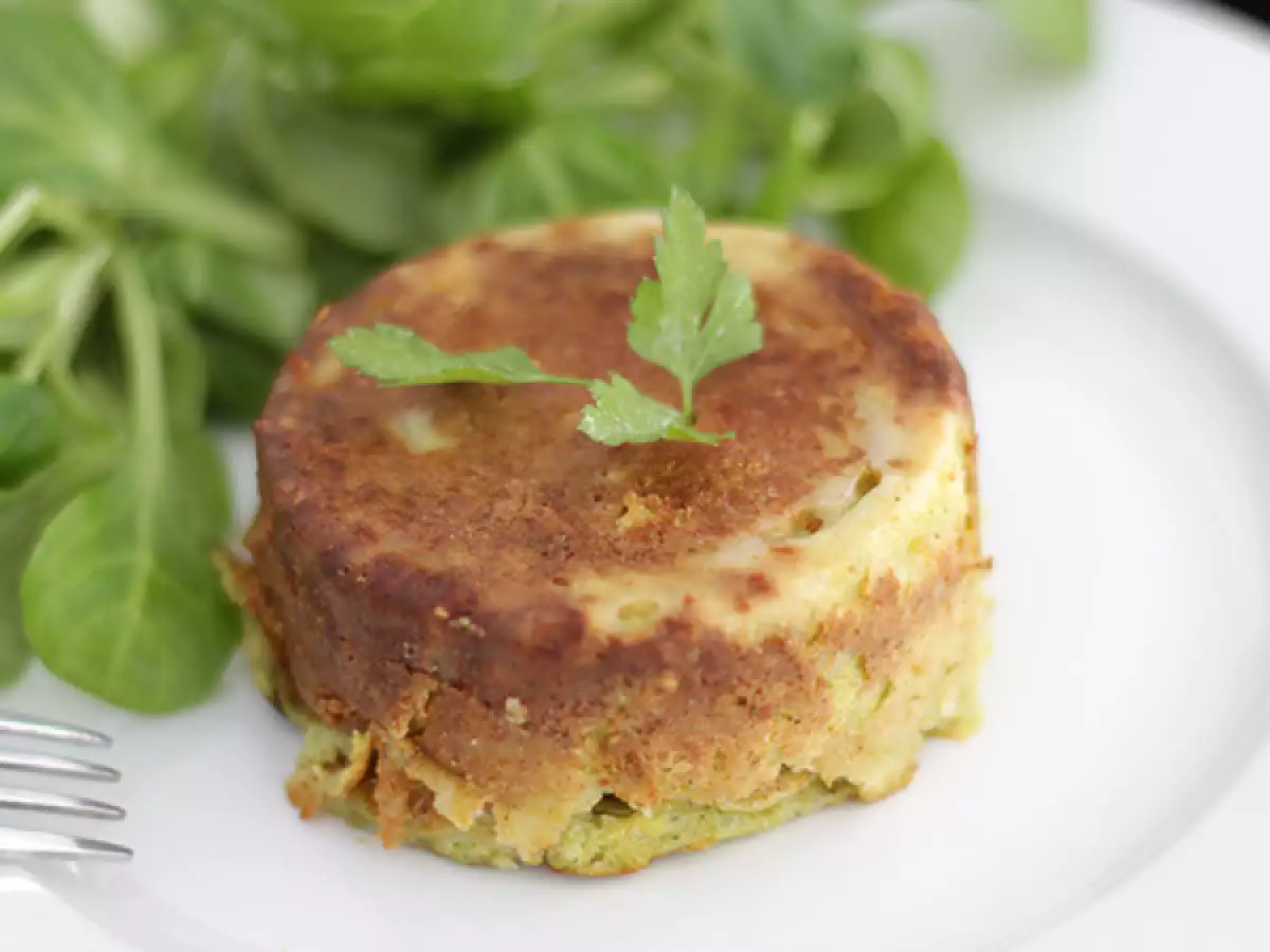 Hartige courgettemuffins met een Kiri-hart - foto 2