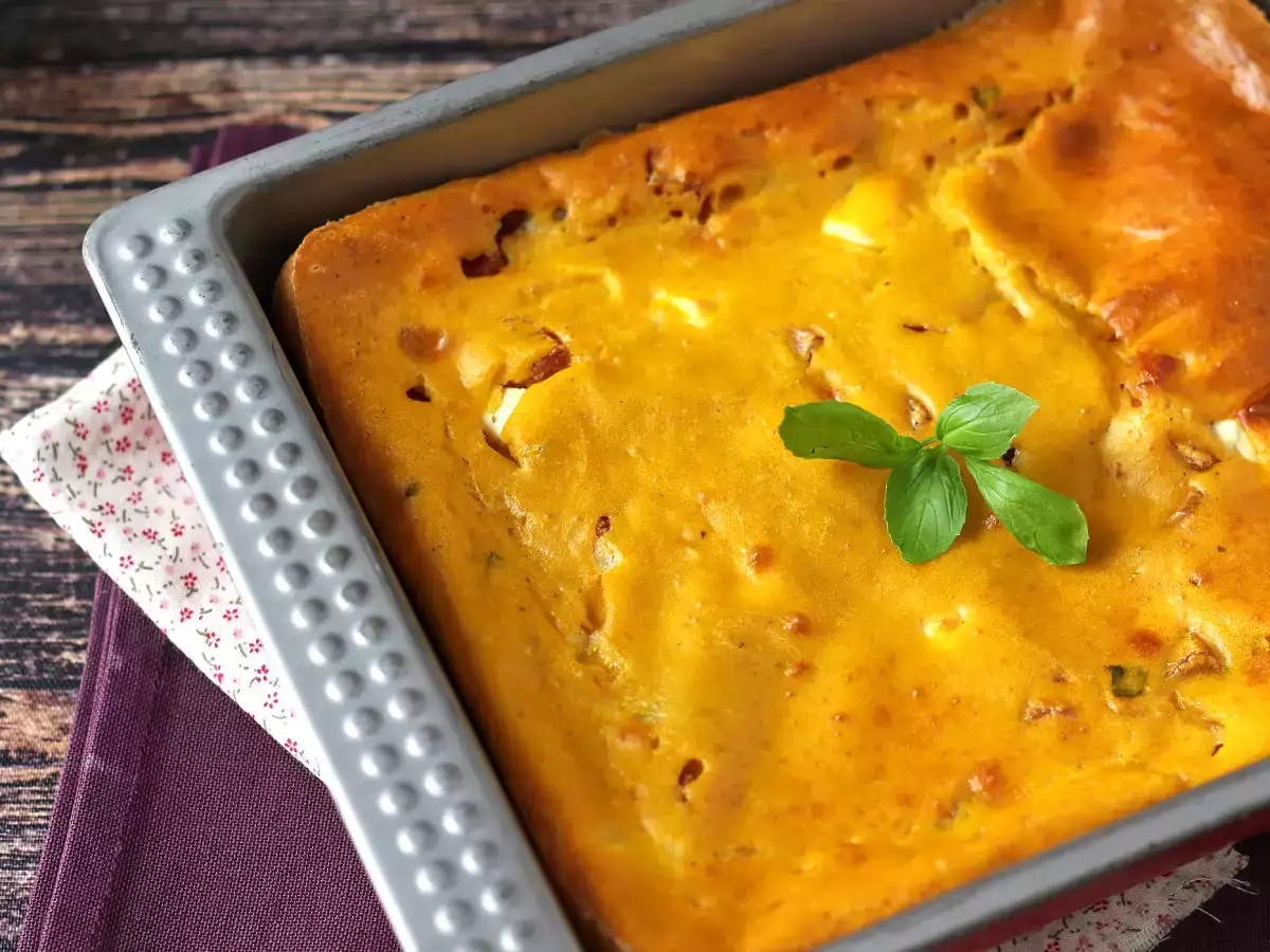 Hartige ham en feta brownie met pompoen: het perfecte recept voor recyclingsoep! - foto 6