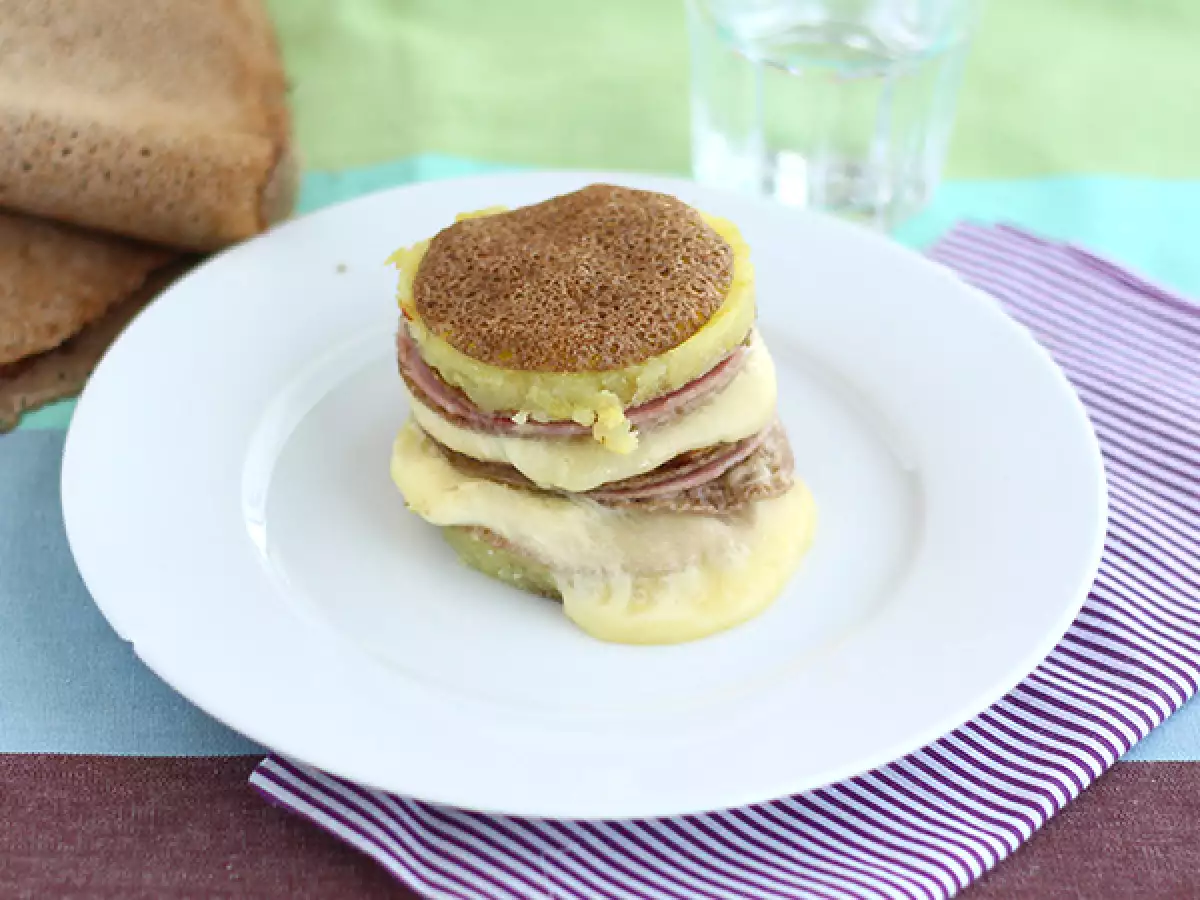 Hartige millefeuille met raclettekaas - foto 2