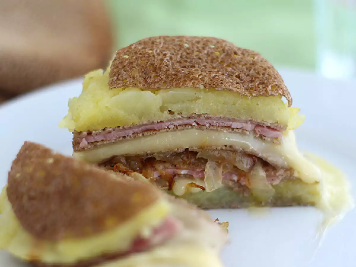 Hartige millefeuille met raclettekaas - foto 3