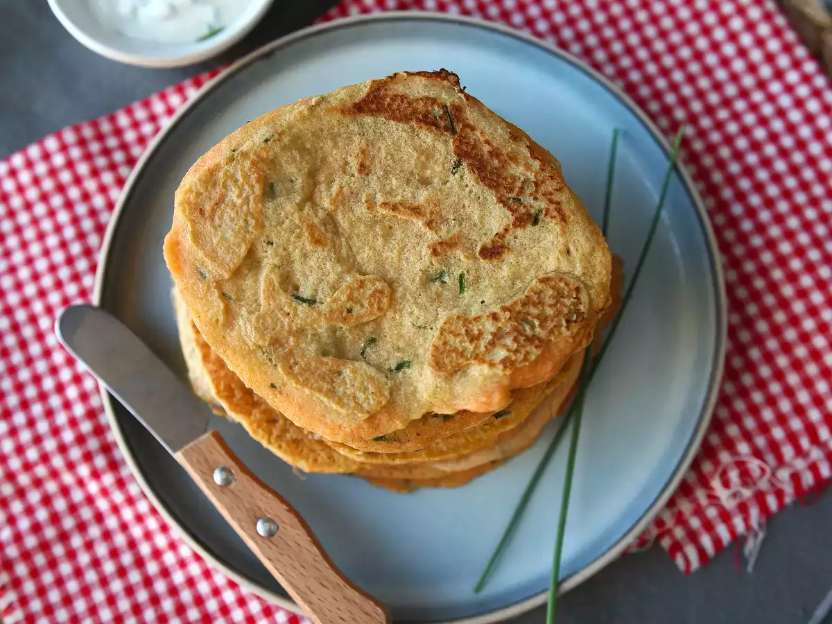 Hartige pannenkoeken met koraallinzen: een eenvoudig en eiwitrijk recept - foto 2