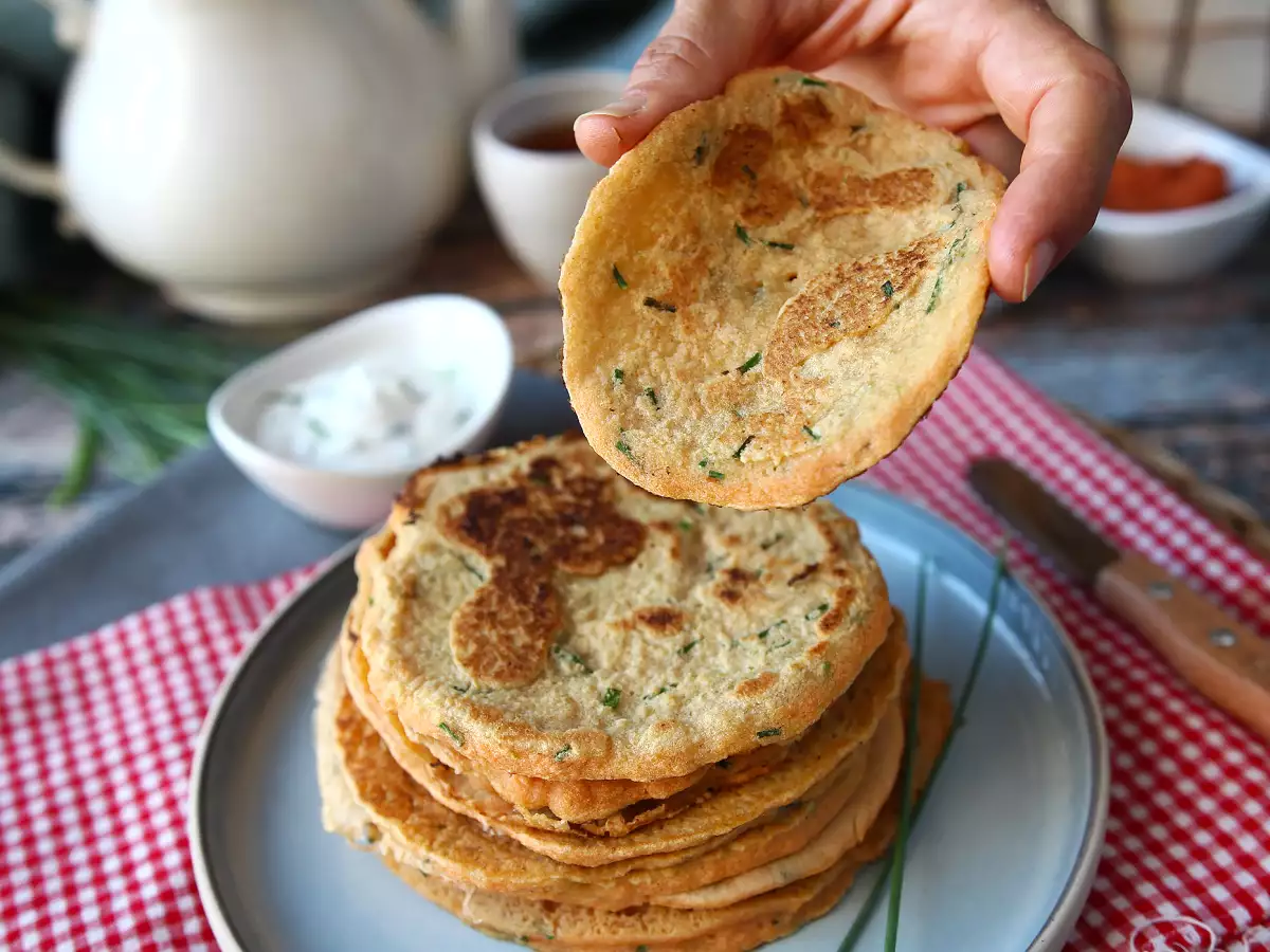 Hartige pannenkoekjes met rode linzen: een makkelijk en eiwitrijk recept - foto 3