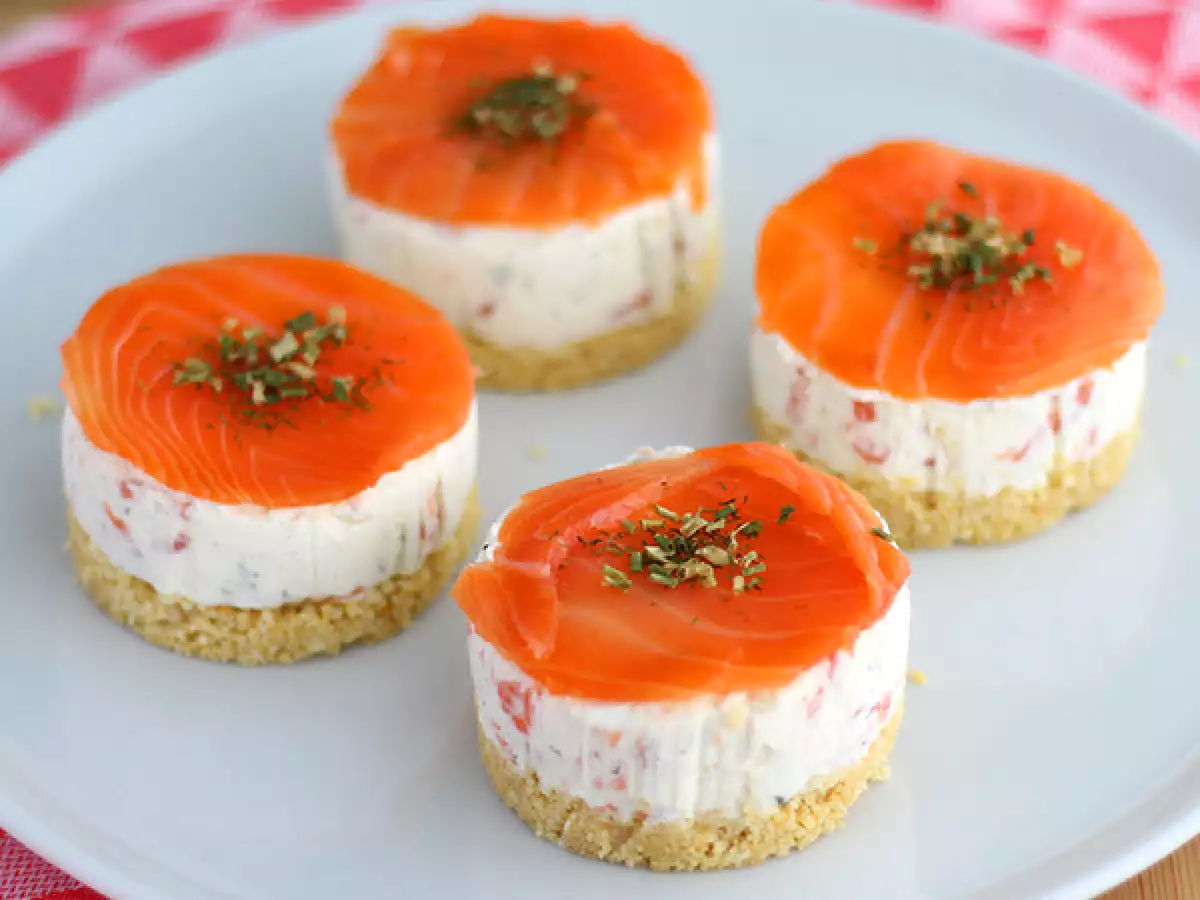 Hartige zalmcheesecakes - foto 2