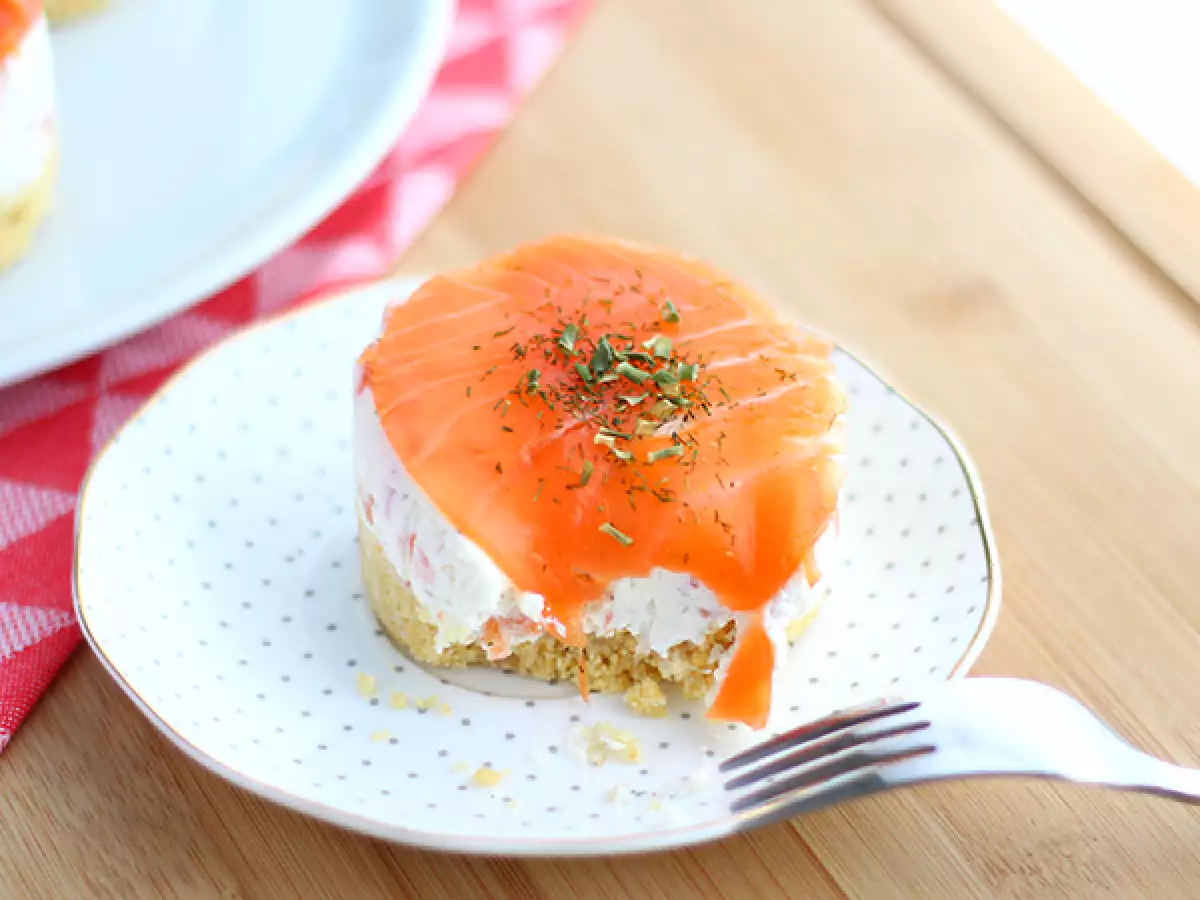 Hartige zalmcheesecakes - foto 4