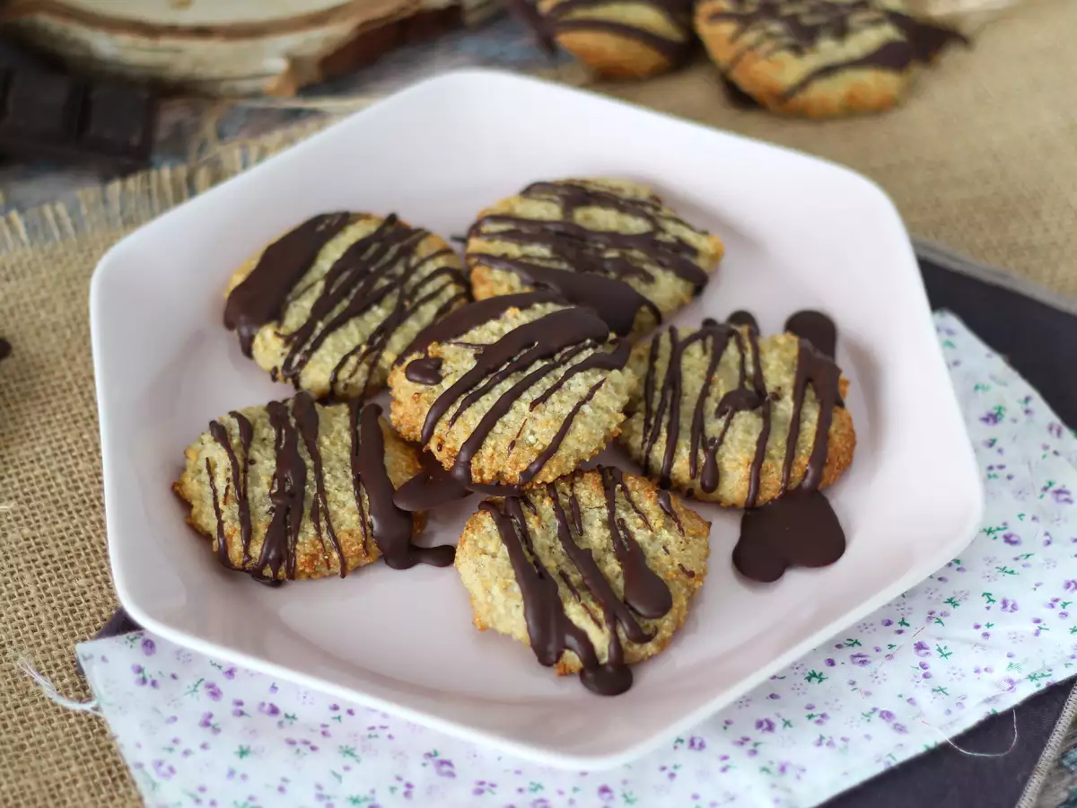 Haver-okarakoekjes met chocolade - foto 3