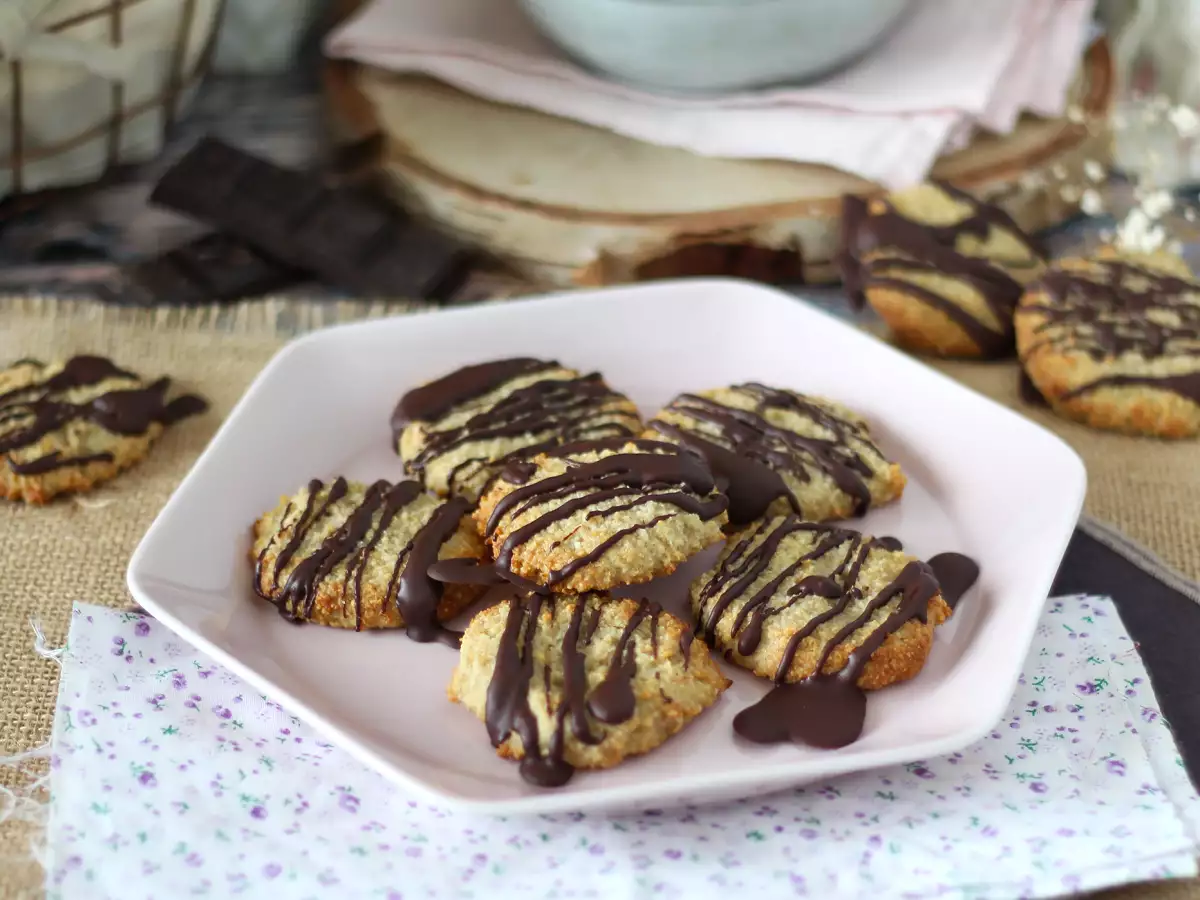 Haver-okarakoekjes met chocolade - foto 5