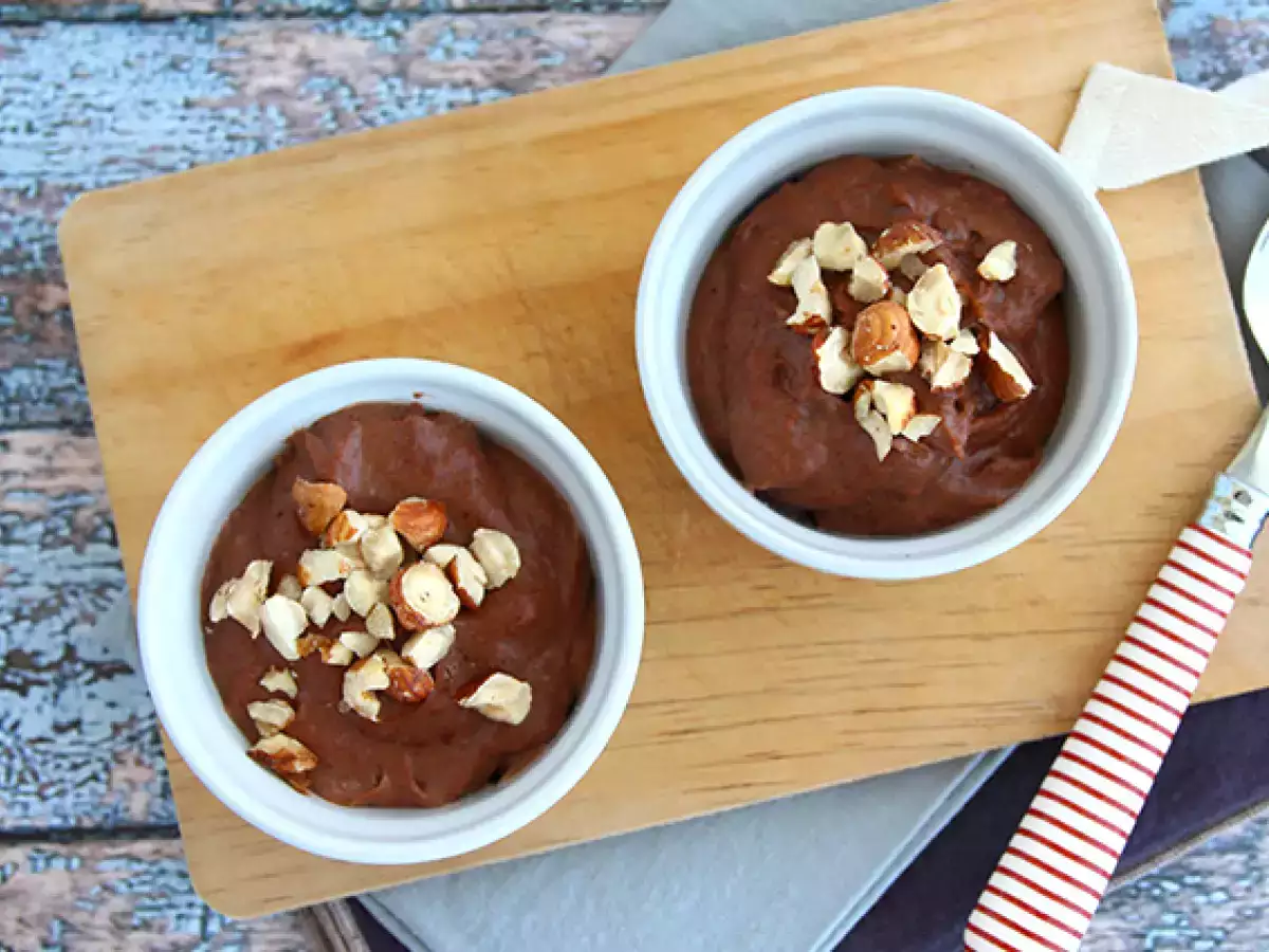 Hazelnootcrème (veganistisch en glutenvrij dessert) - foto 3