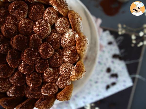 Heerlijke charlotte in tiramisu-stijl zonder eieren - foto 5