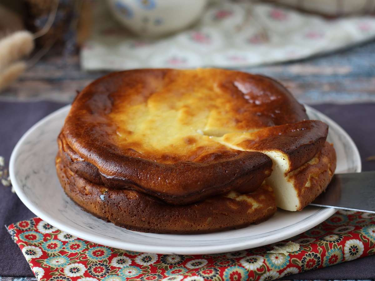 Heerlijke cheesecake zonder bodem, supermakkelijk om te maken!