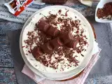 Heerlijke Kinder Bueno-cheesecake zonder oven, foto 1