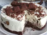 Heerlijke Kinder Bueno-cheesecake zonder oven, foto 2