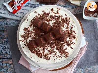 Heerlijke no-bake Kinder Bueno cheesecake - foto 2