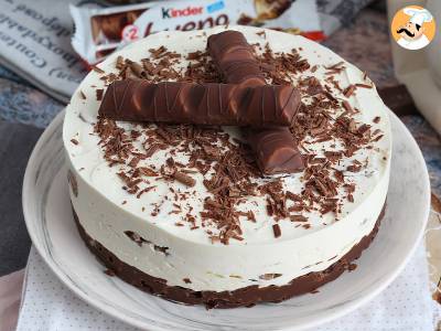 Heerlijke no-bake Kinder Bueno cheesecake - foto 4