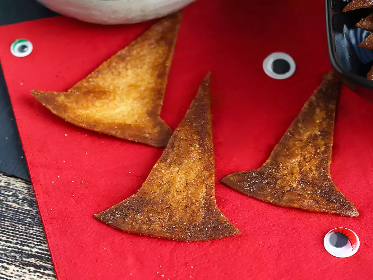 Heksenhoedjes als aperitief – tortillachips - foto 3
