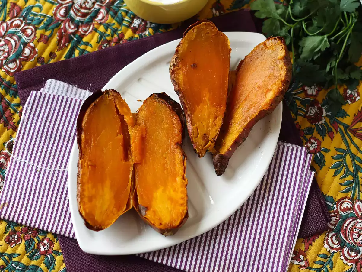 Hoe bereid je zoete aardappelen in de airfryer? Een eenvoudige en effectieve methode! - foto 4