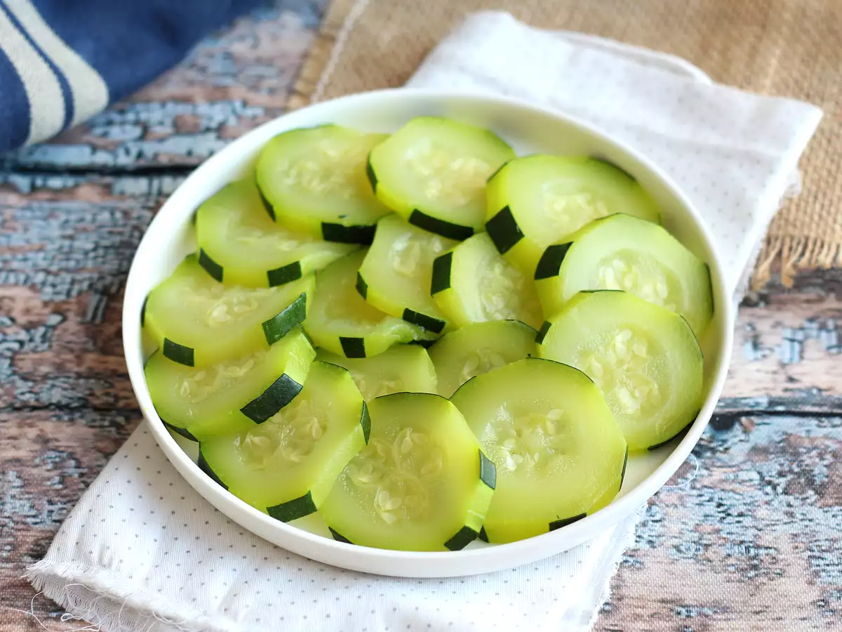 Hoe kook je courgettes in water? - foto 2