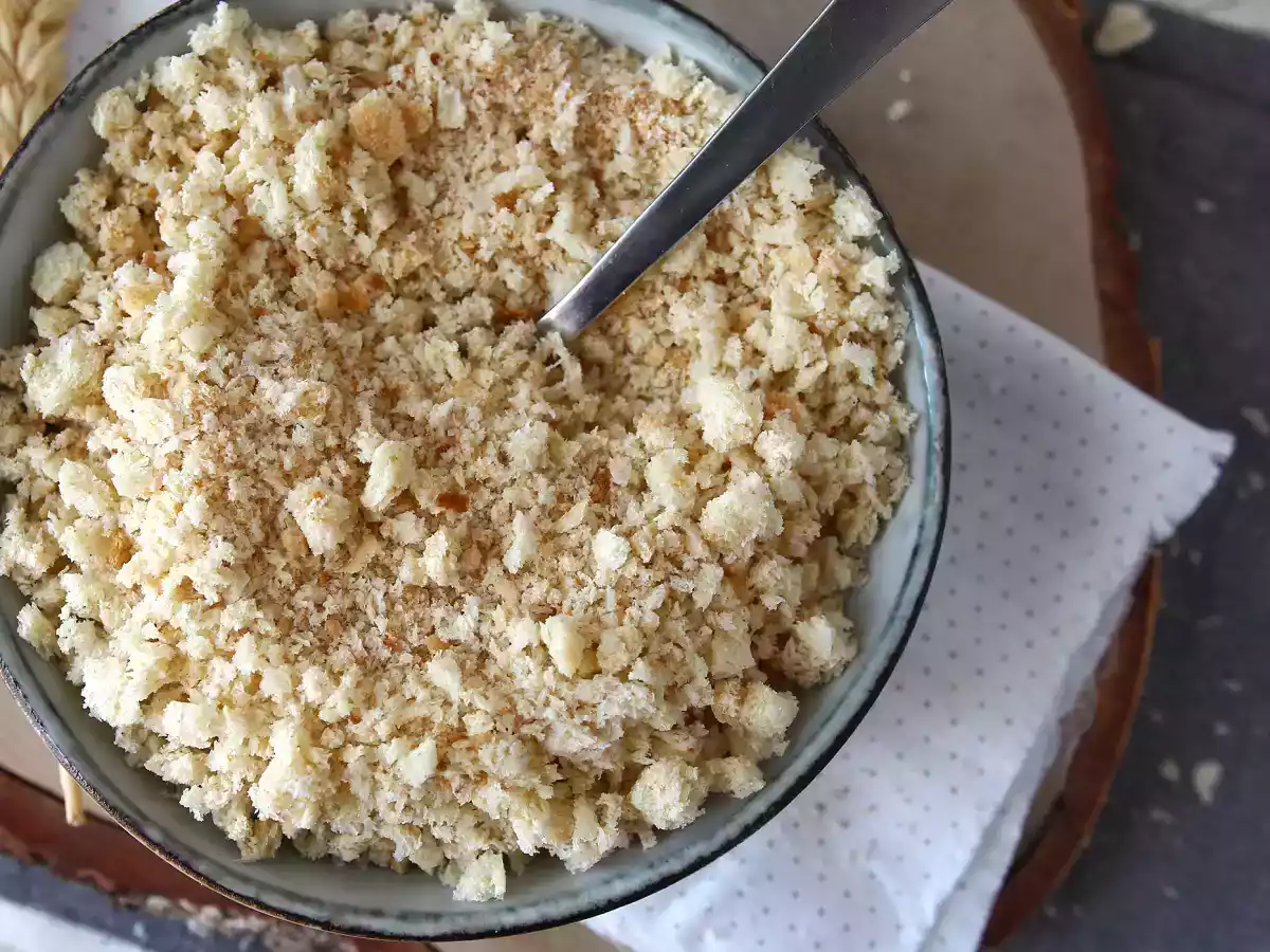 Hoe maak ik zelfgemaakt Japans panko-paneermeel? Makkelijk en voordelig recept - foto 5