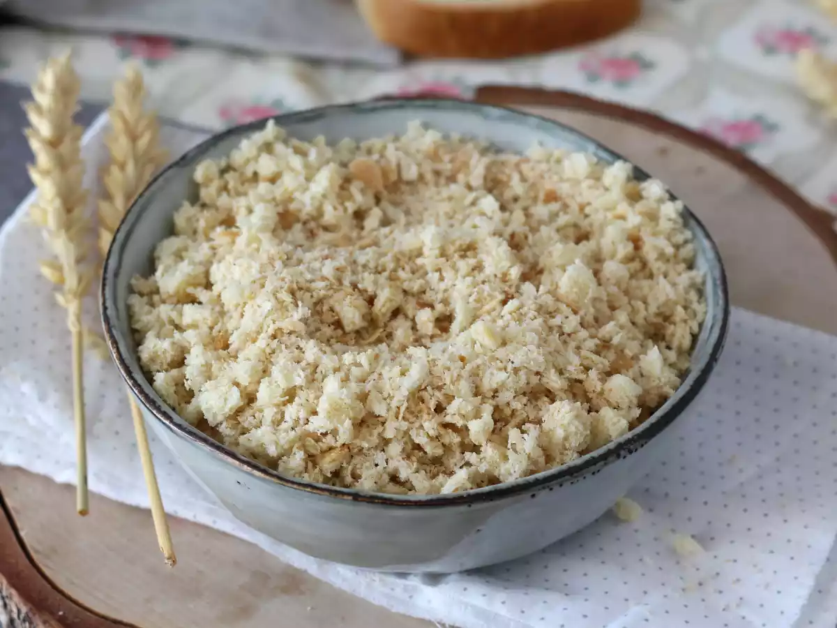 Hoe maak ik zelfgemaakt Japans panko-paneermeel? Makkelijk en voordelig recept - foto 6