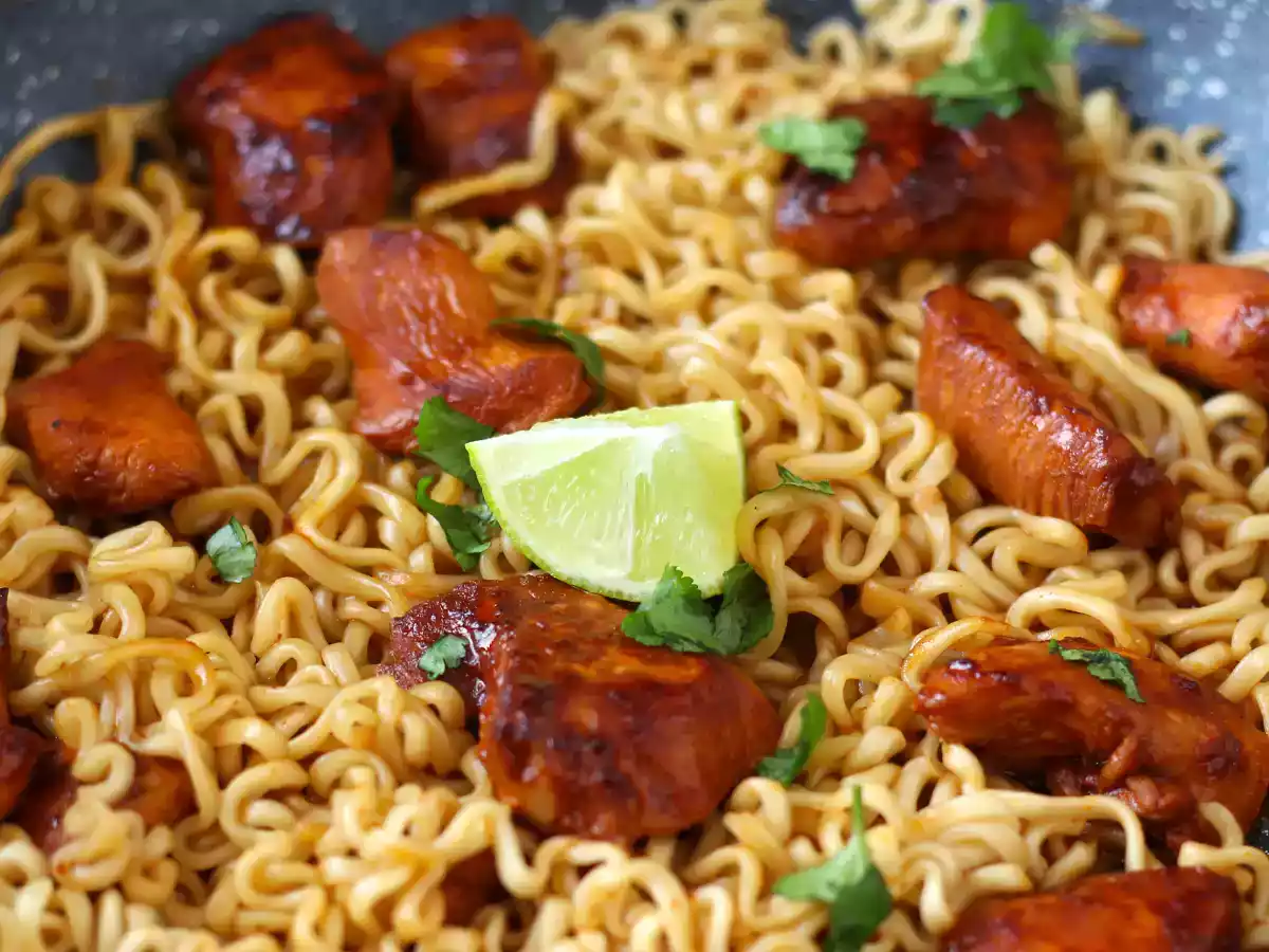 Hoe maak je buldak habanero limoen noedels, recept met gemarineerde kip! - foto 7
